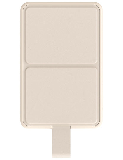 Безжична външна батерия Xiaomi Mi Magnetic, 6000mAh, 15W, PD + FQI, 1 x QI - 1 x USB-C, Бежов BHR9074GL