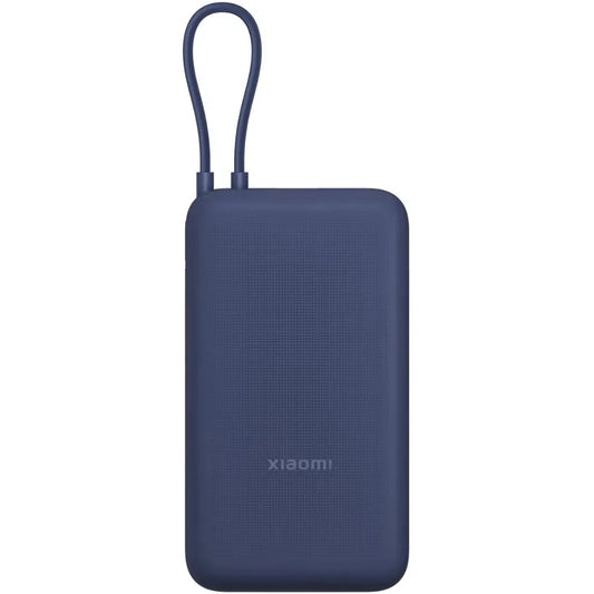 Външна батерия Xiaomi, 20000mAh, 33W, QC + PD, 1 x USB-A - 2 x USB-C, Синя BHR8975GL