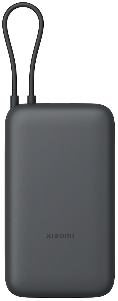 Външна батерия Xiaomi, 20000mAh, 22.5W, QC + PD, 1 x USB-A - 2 x USB-C, Сива BHR9740GL