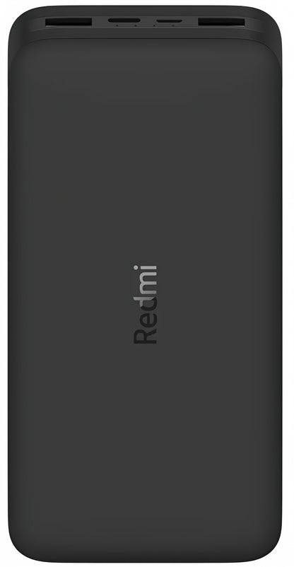 Външна батерия Xiaomi, 20000mAh, 18W, QC, 2 x USB-A, Черна PB200LZM