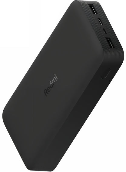Външна батерия Xiaomi, 20000mAh, 18W, QC, 2 x USB-A, Черна PB200LZM