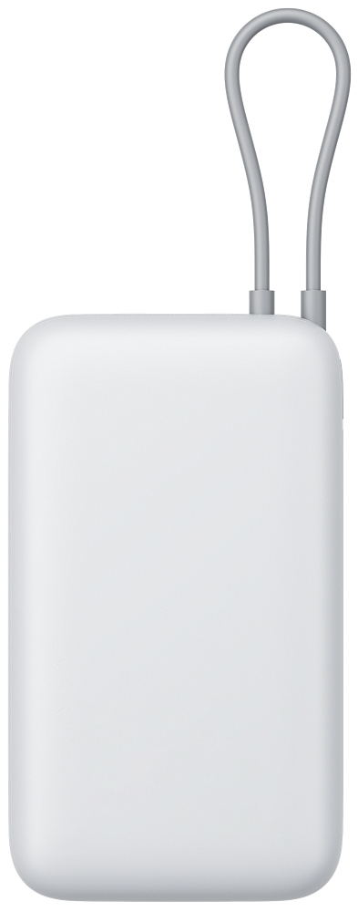 Външна батерия Xiaomi, 20000mAh, 22.5W, QC + PD, 1 x USB-A - 2 x USB-C, Сребриста BHR9738GL