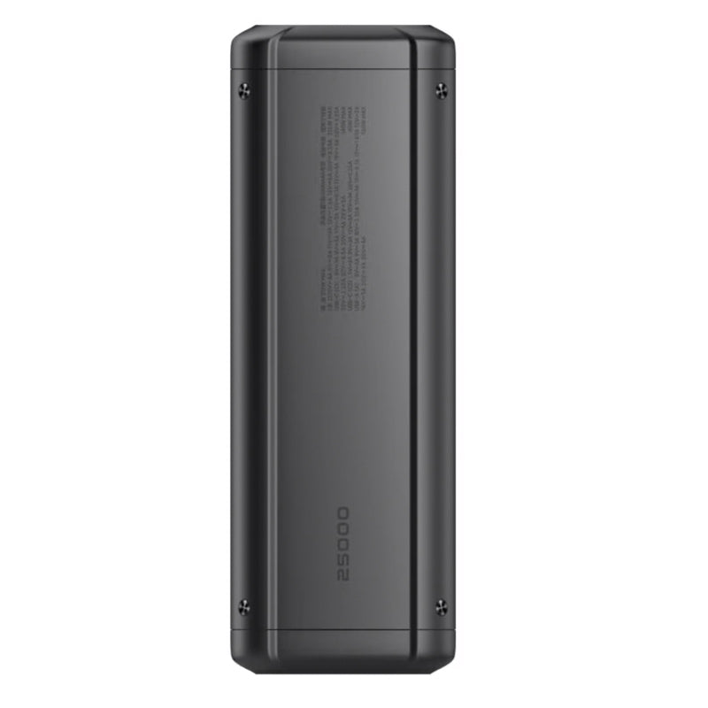 Външна батерия Xiaomi HyperCharge, 25000mAh, 212W, QC + PD, 1 x USB-A - 2 x USB-C, Черна BHR9970GL