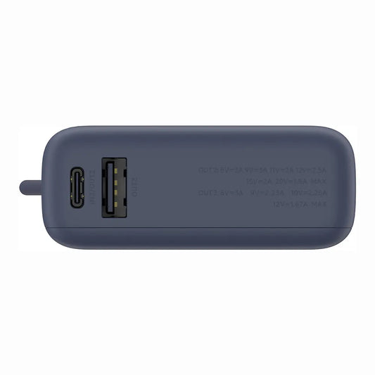 Външна батерия Xiaomi PB1033MI, 10000mAh, 33W, QC + PD, 1 x USB-A - 2 x USB-C, Тъмносиня BHR9341GL