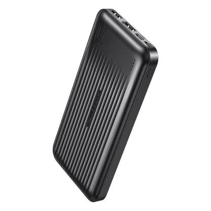 Външна батерия XO Design PB301, 10000mAh, 10W, 2 x USB-A, Черна