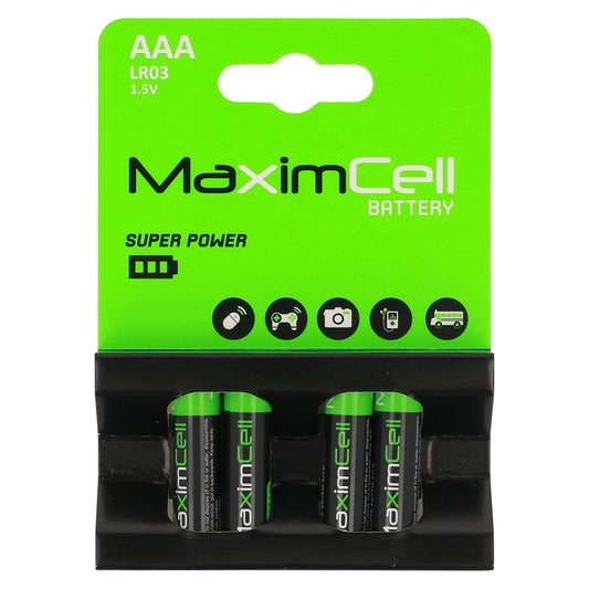 Батерия MaximCell Super Power, AAA / LR3, комплект 4 броя