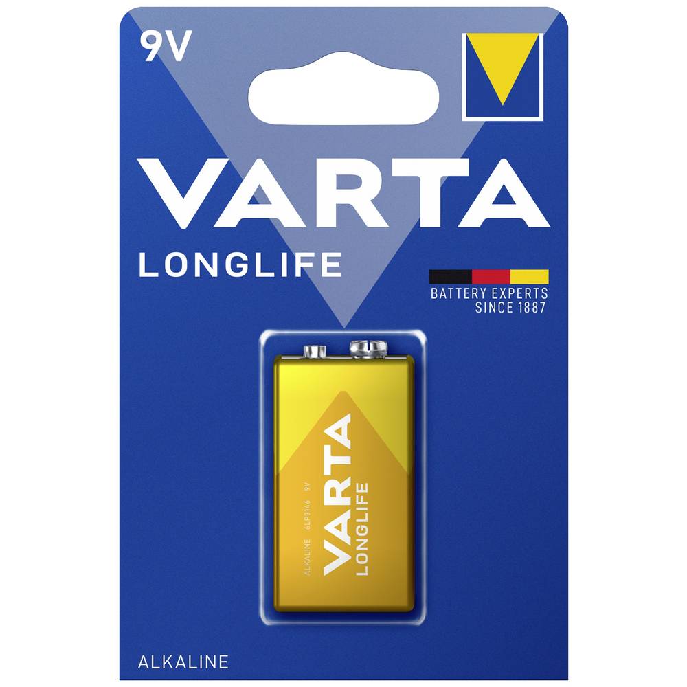 Батерия Varta Longlife, 6LR61 (9V)