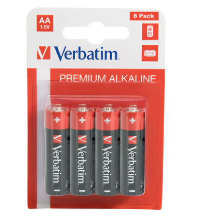 Батерия Verbatim Premium, AA / LR6, комплект 8 броя 49503