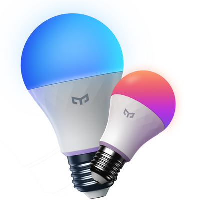 Yeelight W4 Lite LED Bulb, Wi-Fi, E27, 9W, 2700К - 6500К, 806lm, многоцветен YLQDP-0011 YLQDP-0011