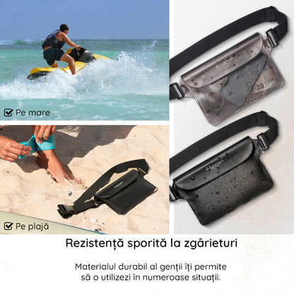 Водоустойчива чанта Spigen Aqua Shield, Универсална, Черна AMP04532
