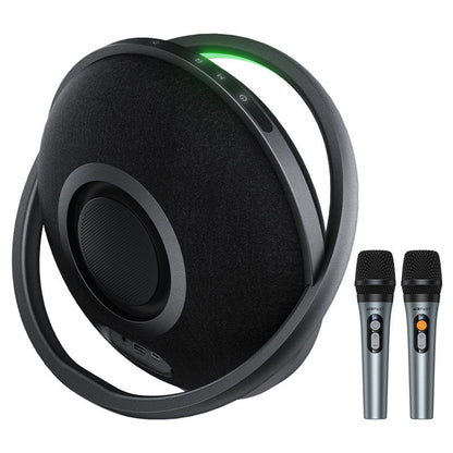 Bluetooth колонка Acefast Karaoke K5 Max, 350W, TWS, RGB, Водоустойчива, Черна