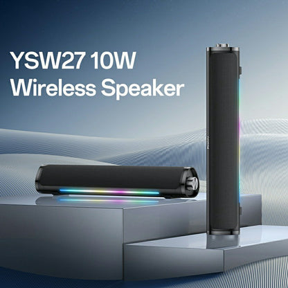 Bluetooth колона Yesido YSW27, 10W, RGB, Черна