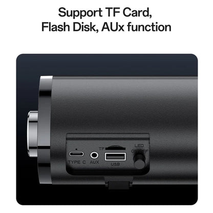 Bluetooth колона Yesido YSW27, 10W, RGB, Черна