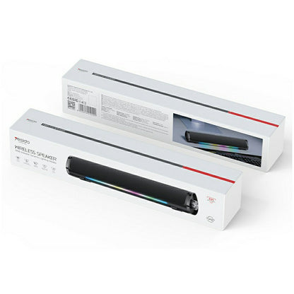 Bluetooth колона Yesido YSW27, 10W, RGB, Черна