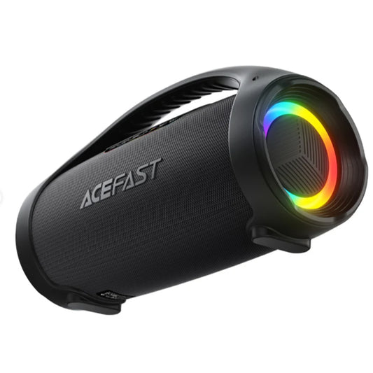 Преносима Bluetooth колонка Acefast K11 Pro, 102W, RGB, TWS, водоустойчива, черна