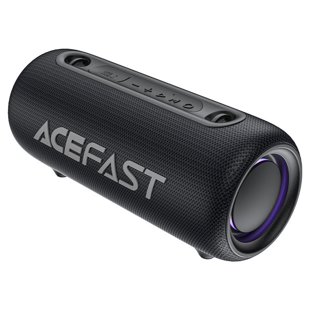 Bluetooth колонка Acefast K2 Air, 2 x 20W, RGB, Водоустойчива, Черна