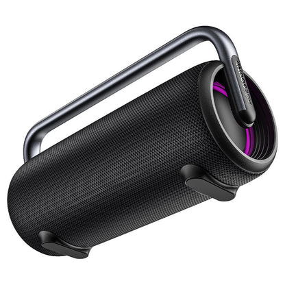 Портативна Bluetooth колонка Acefast K2 Pro, 2 x 50W - 2 x 10W, RGB, Водоустойчива, Черна