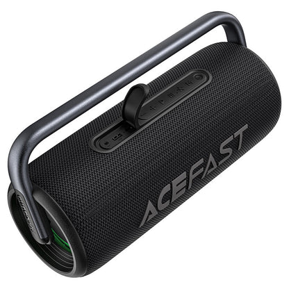 Портативна Bluetooth колонка Acefast K2 Pro, 2 x 50W - 2 x 10W, RGB, Водоустойчива, Черна
