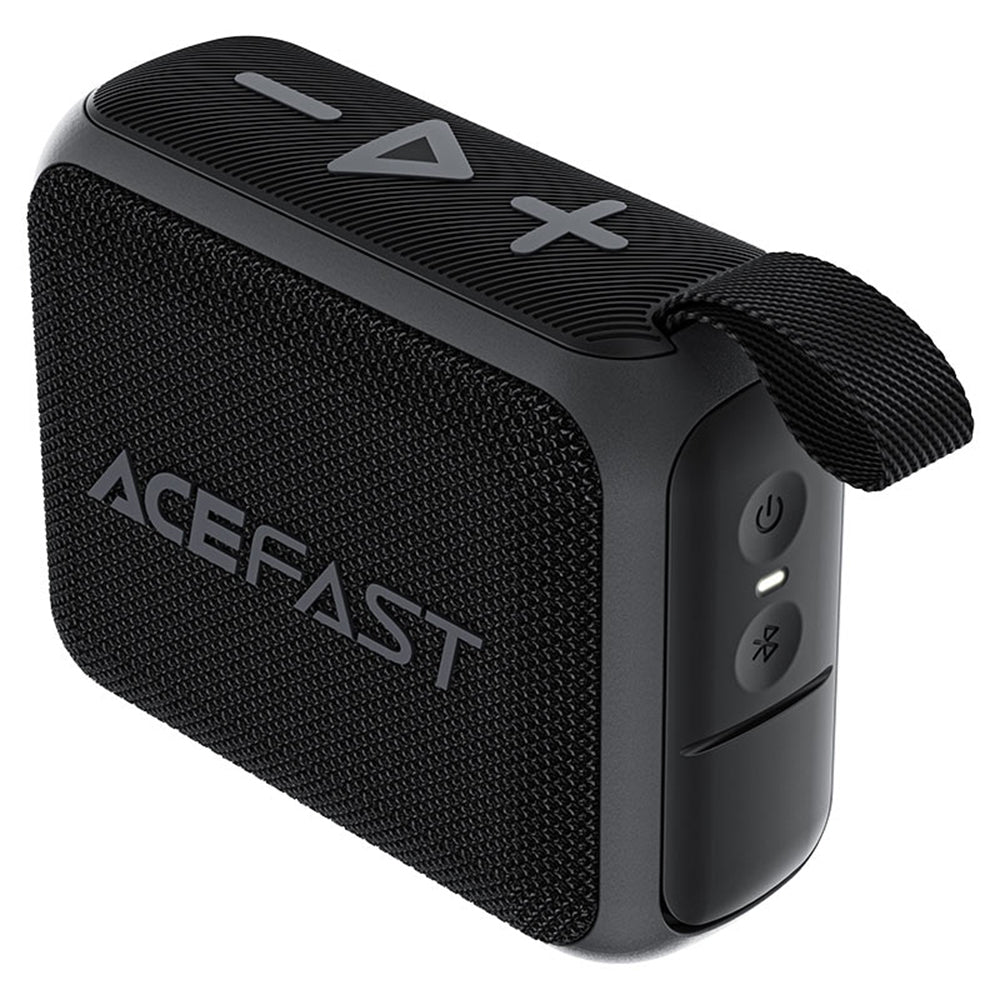 Портативна Bluetooth колонка Acefast K4 Go, 5W, Водоустойчива, Черна