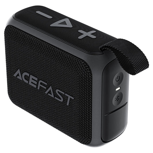 Портативна Bluetooth колонка Acefast K4 Go, 5W, Водоустойчива, Черна