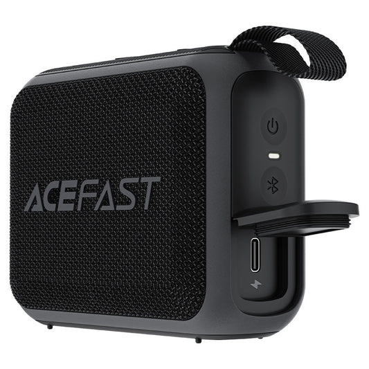 Портативна Bluetooth колонка Acefast K4 Go, 5W, Водоустойчива, Черна