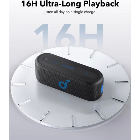 Преносим Bluetooth високоговорител Anker SoundCore Select 2S, 20 W, водоустойчив, черен A3171011