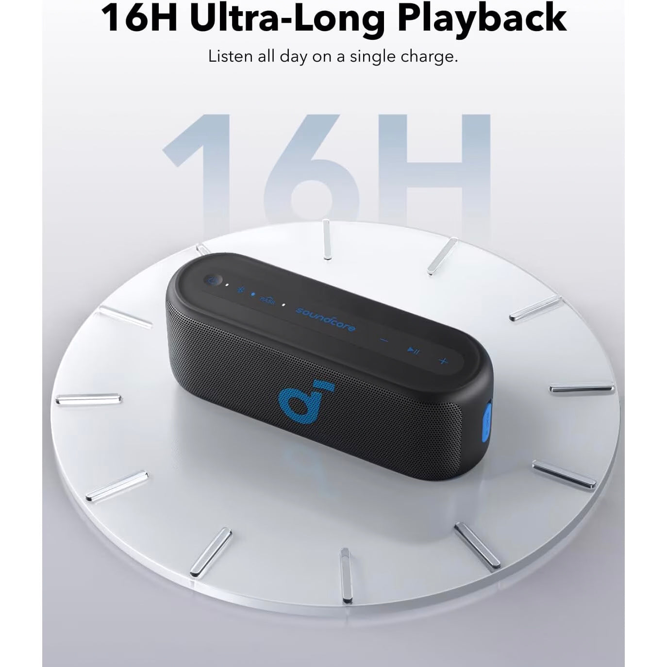 Bluetooth колонка Anker SoundCore Select 2S, 20W, Водоустойчива, Черна A3171011
