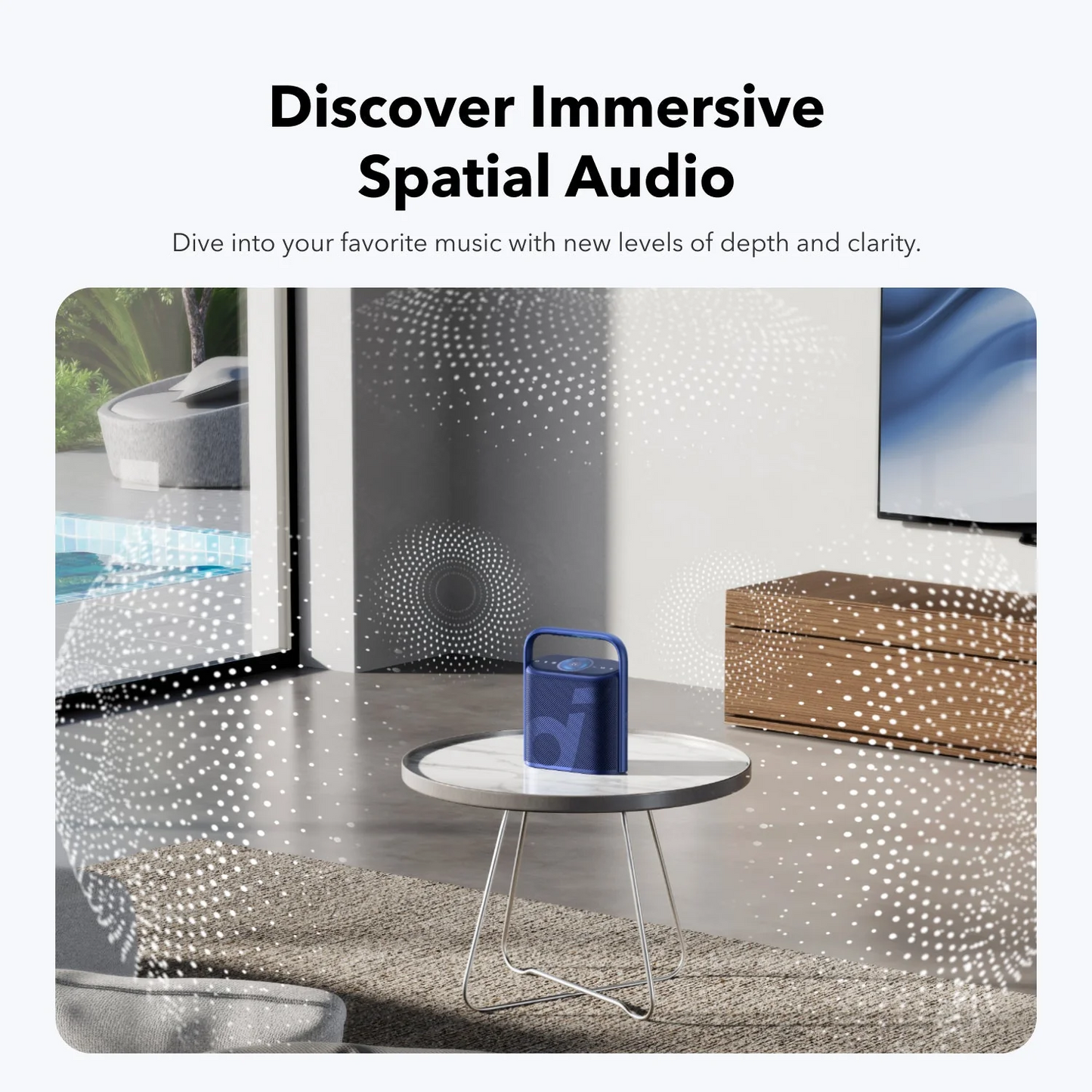 Портативна Bluetooth колонка Anker SoundCore Motion X500, 40W, Водоустойчива, Розова A3131051