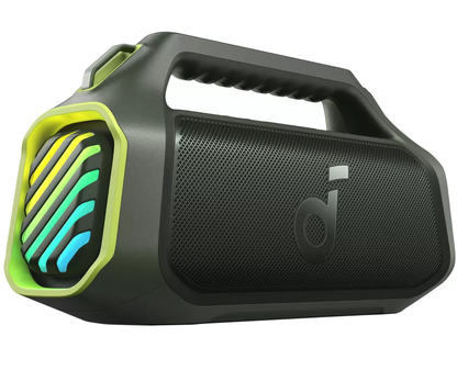 Преносима Bluetooth колонка Anker SoundCore Boom 2 Plus, 140W, TWS, RGB, водоустойчива, зелена A3134062