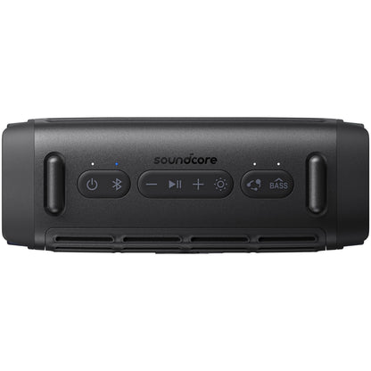 Преносима Bluetooth колонка Anker SoundCore Boom 3i, 50W, RGB, Водоустойчива, Черна D5100010