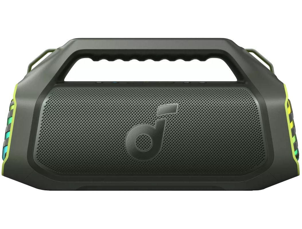 Преносима Bluetooth колонка Anker SoundCore Boom 2 Plus, 140W, TWS, RGB, водоустойчива, зелена A3134062