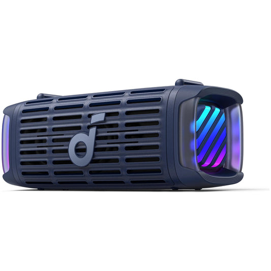 Преносима Bluetooth колонка Anker SoundCore Boom 3i, 50W, RGB, Водоустойчива, Синя D5100030