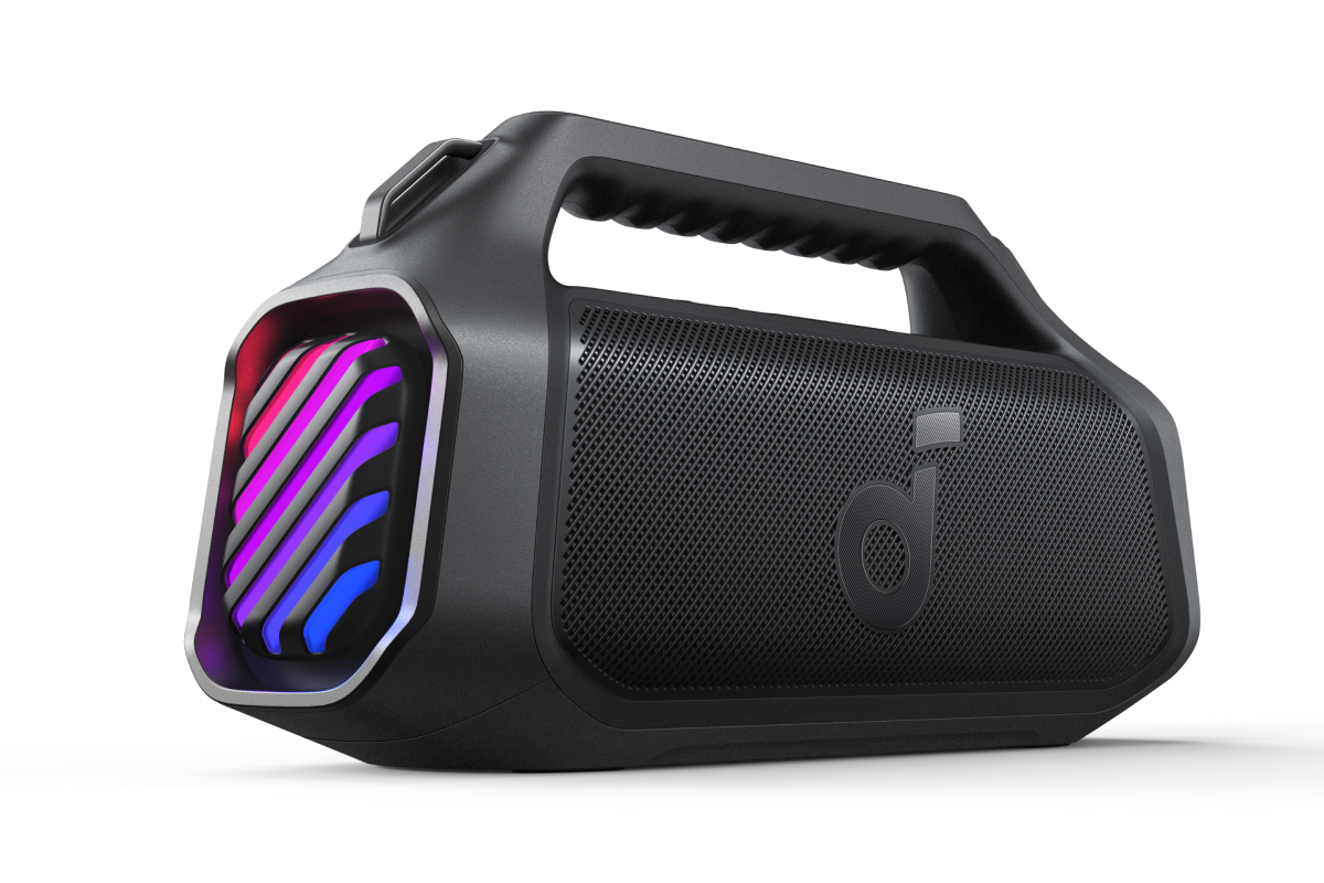 Преносима Bluetooth колонка Anker SoundCore Boom 2 Plus Нова версия, 140W, TWS, RGB, Водоустойчива, Черна A3134012