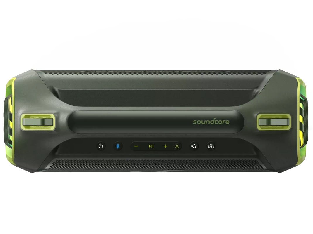 Преносима Bluetooth колонка Anker SoundCore Boom 2 Plus, 140W, TWS, RGB, водоустойчива, зелена A3134062