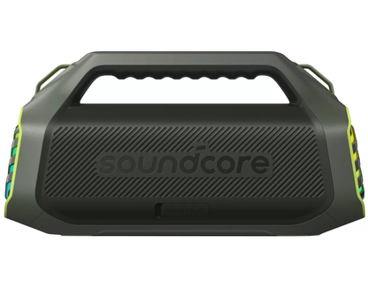 Преносима Bluetooth колонка Anker SoundCore Boom 2 Plus, 140W, TWS, RGB, водоустойчива, зелена A3134062