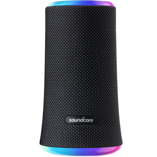 Преносим Bluetooth високоговорител Anker SoundCore Flare 2, 20W, RGB, водоустойчив, черен A3165G11