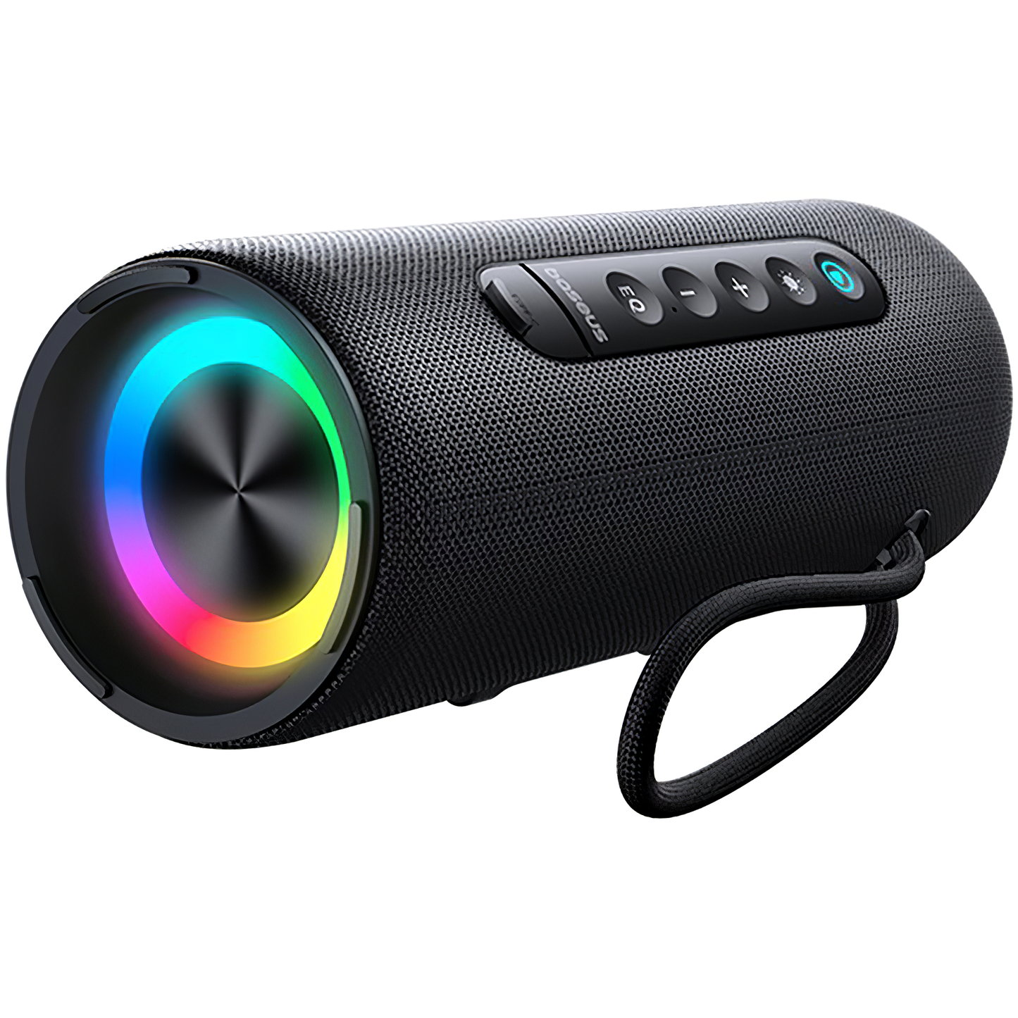 Преносим Bluetooth високоговорител Baseus AeQur V020, 2 x 7,5W, TWS, RGB, водоустойчив, черен A20067900117-00 