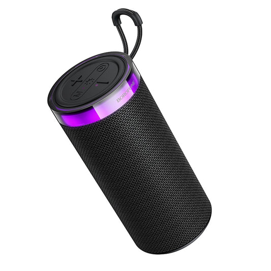 Преносима Bluetooth колонка Borofone BR105 Loud, 10W, TWS, RGB, Сива