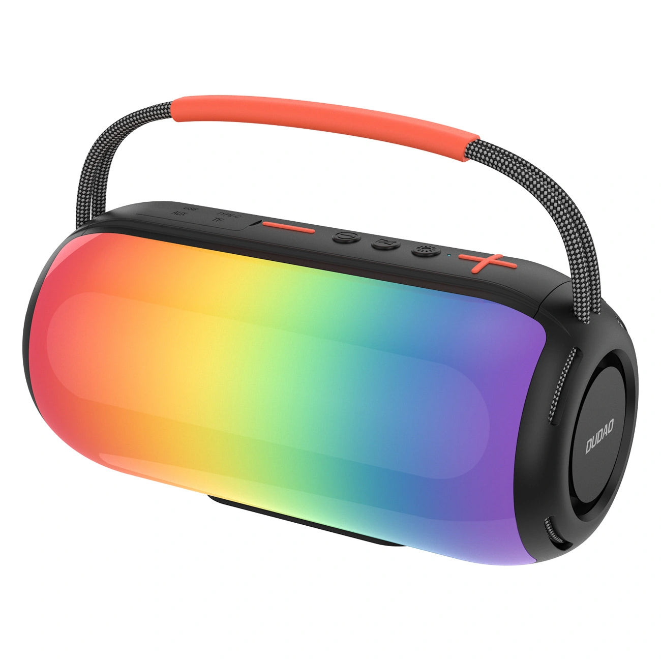 Портативна Bluetooth колонка Dudao Y21, 2 x 5W, TWS, RGB, Черна