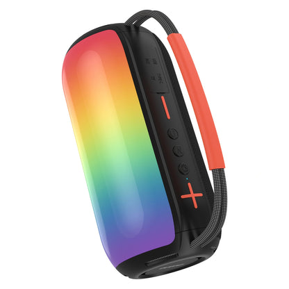 Портативна Bluetooth колонка Dudao Y21, 2 x 5W, TWS, RGB, Черна