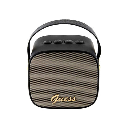 Портативна Bluetooth колонка Guess 4G Script Logo, 5W, Черна