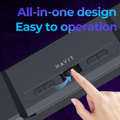 Bluetooth колона HAVIT SK772BT, 10W, Черна