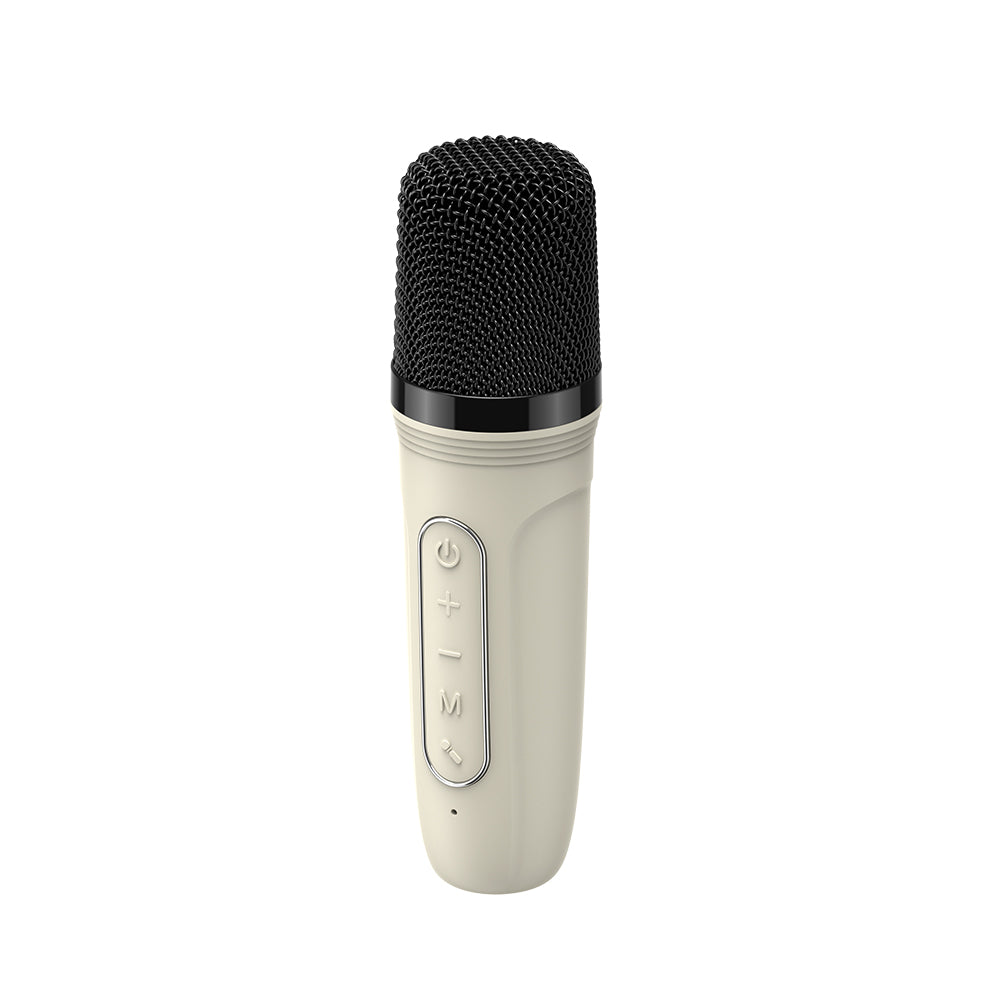 Портативна Bluetooth колонка HAVIT SK819BT Karaoke, 5W, Бежова