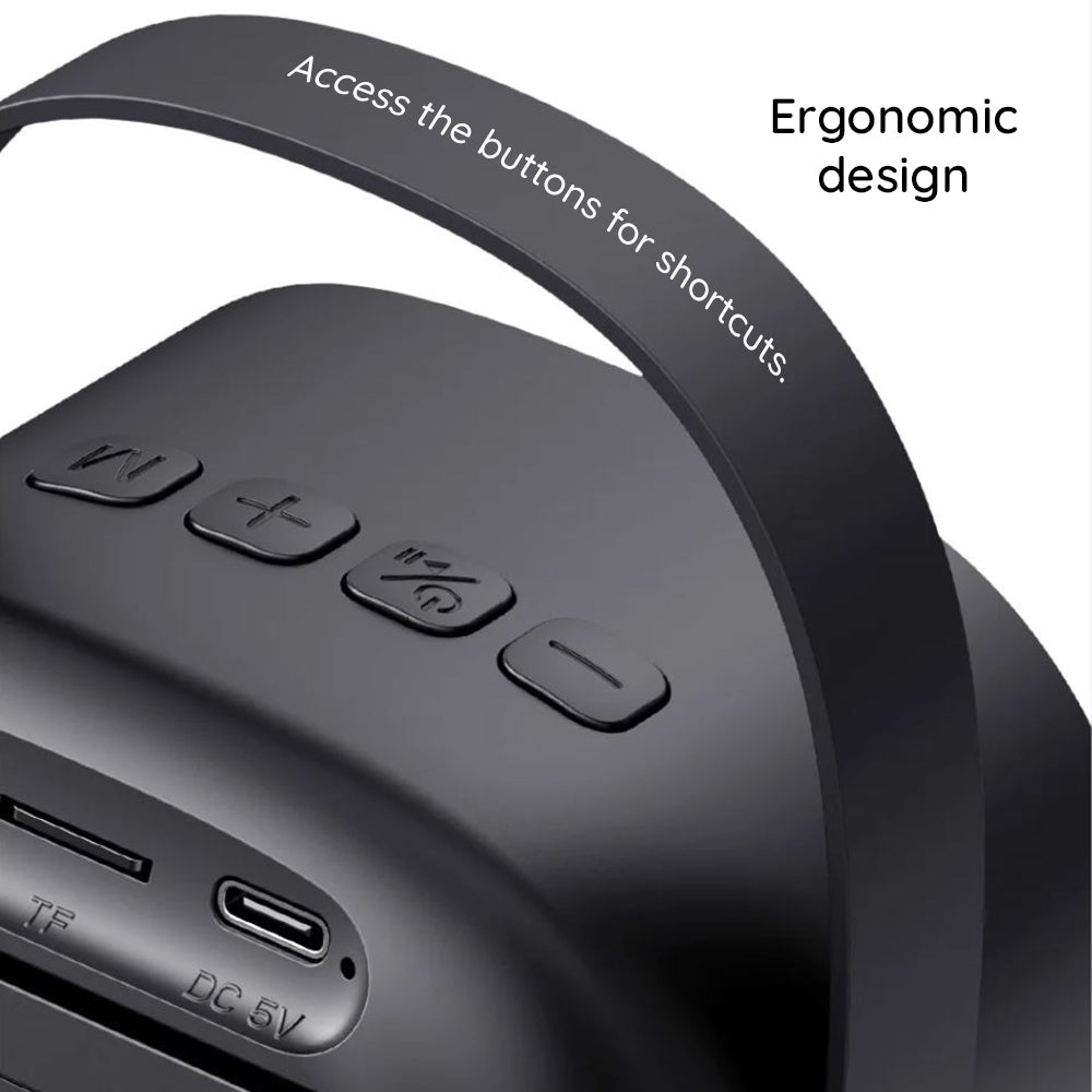 Портативна Bluetooth колонка HAVIT SK819BT Karaoke, 5W, Черна