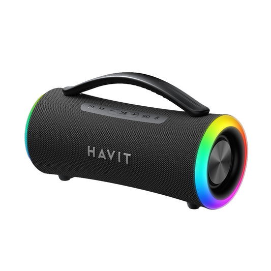 Портативна Bluetooth колонка HAVIT SK834BT, 2 x 5W, RGB, Водоустойчива, Черна