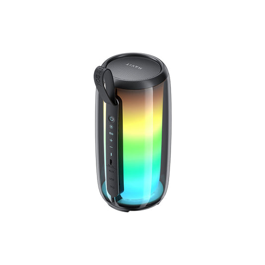 Портативна Bluetooth колонка HAVIT SK879BT, 8W, RGB, Водоустойчива, Черна