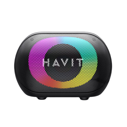 Портативна Bluetooth колонка HAVIT SK885BT, 8W, RGB, Водоустойчива, Черна