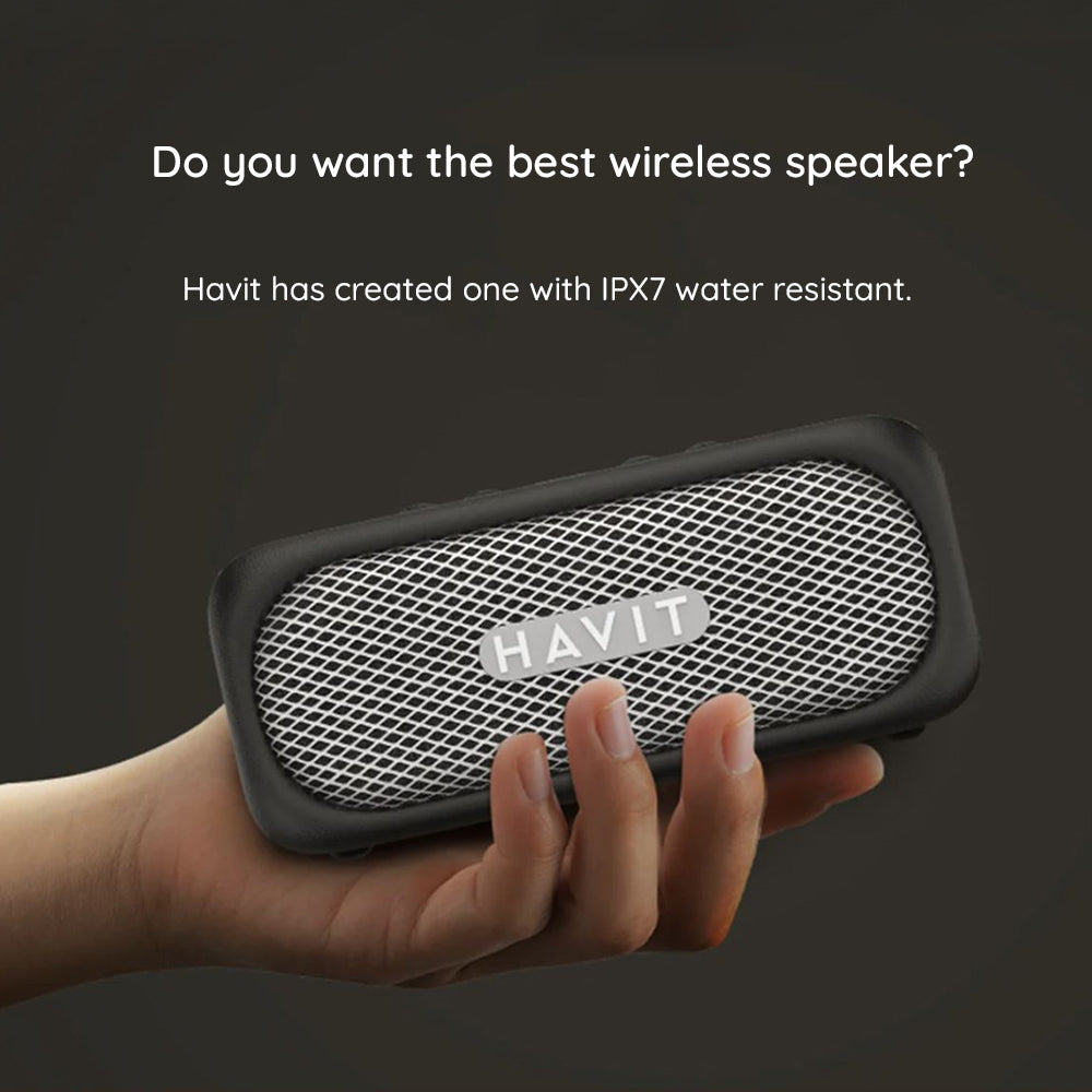 Bluetooth колонка HAVIT SK905BT, 20W, Водоустойчива, Бежова