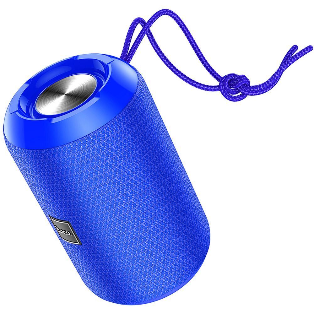 Портативна Bluetooth колонка HOCO HC1, 5W, TWS, Водоустойчива, Синя