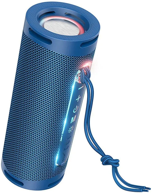 Портативна Bluetooth колонка HOCO HC9 Dazzling Pulse Sports, 10W, TWS, RGB, Синя